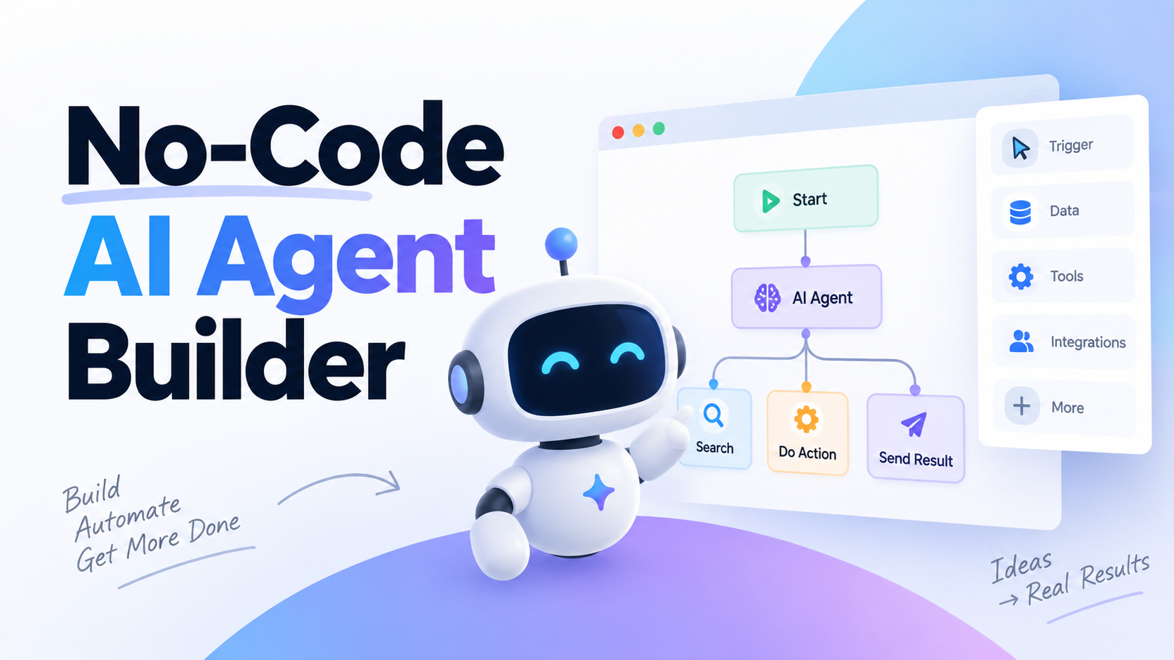코워커(Coworker) No-Code AI Agent Builder Platform Dashboard